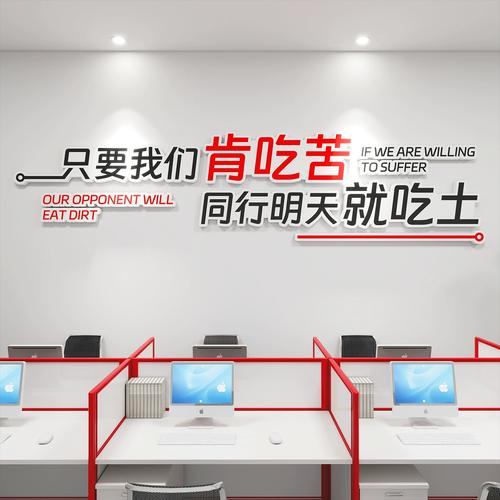 打造企業(yè)形象墻 辦公室進門氛圍布置與勵志標(biāo)語設(shè)計