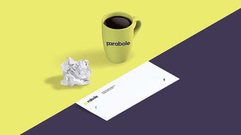 玩轉(zhuǎn)字母與望遠鏡 Parabole游戲公司的VI與網(wǎng)站形象設(shè)計